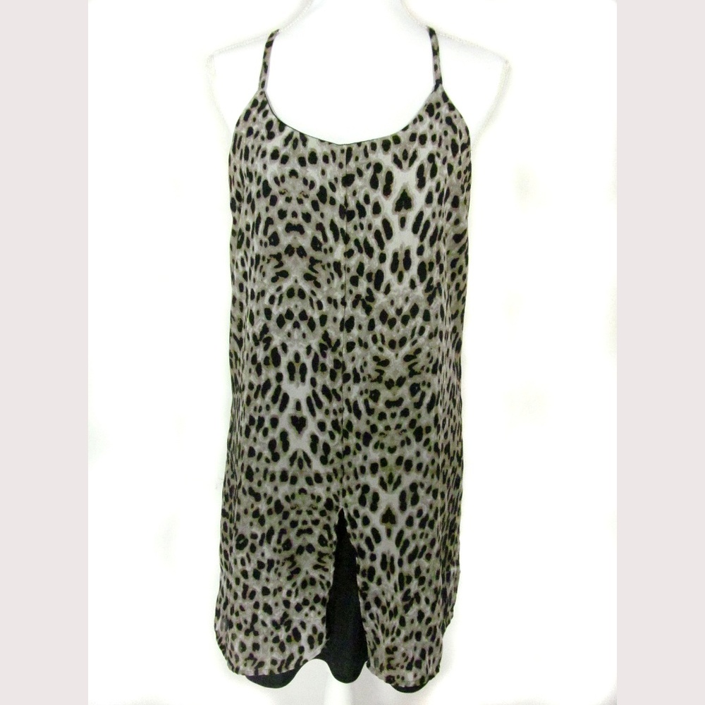 Body Central Dress Size L Leopard Print